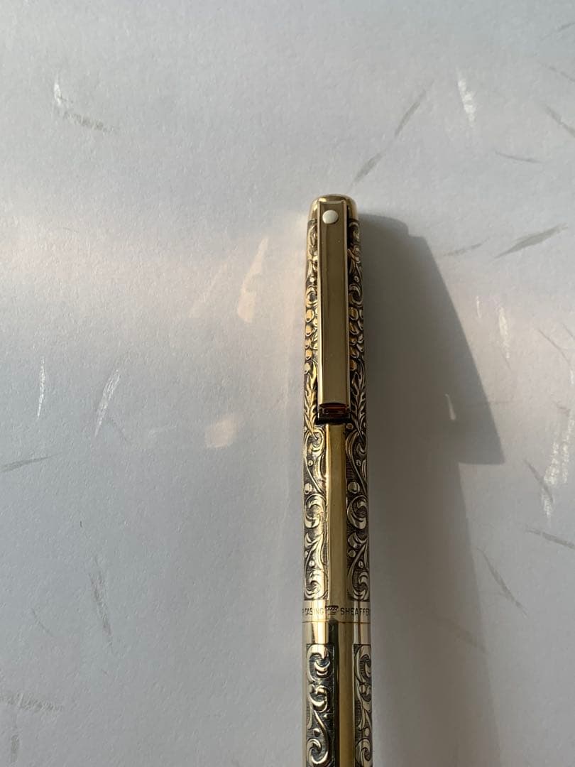 Sheaffer 12K RGP ボールペン ぶどう柄