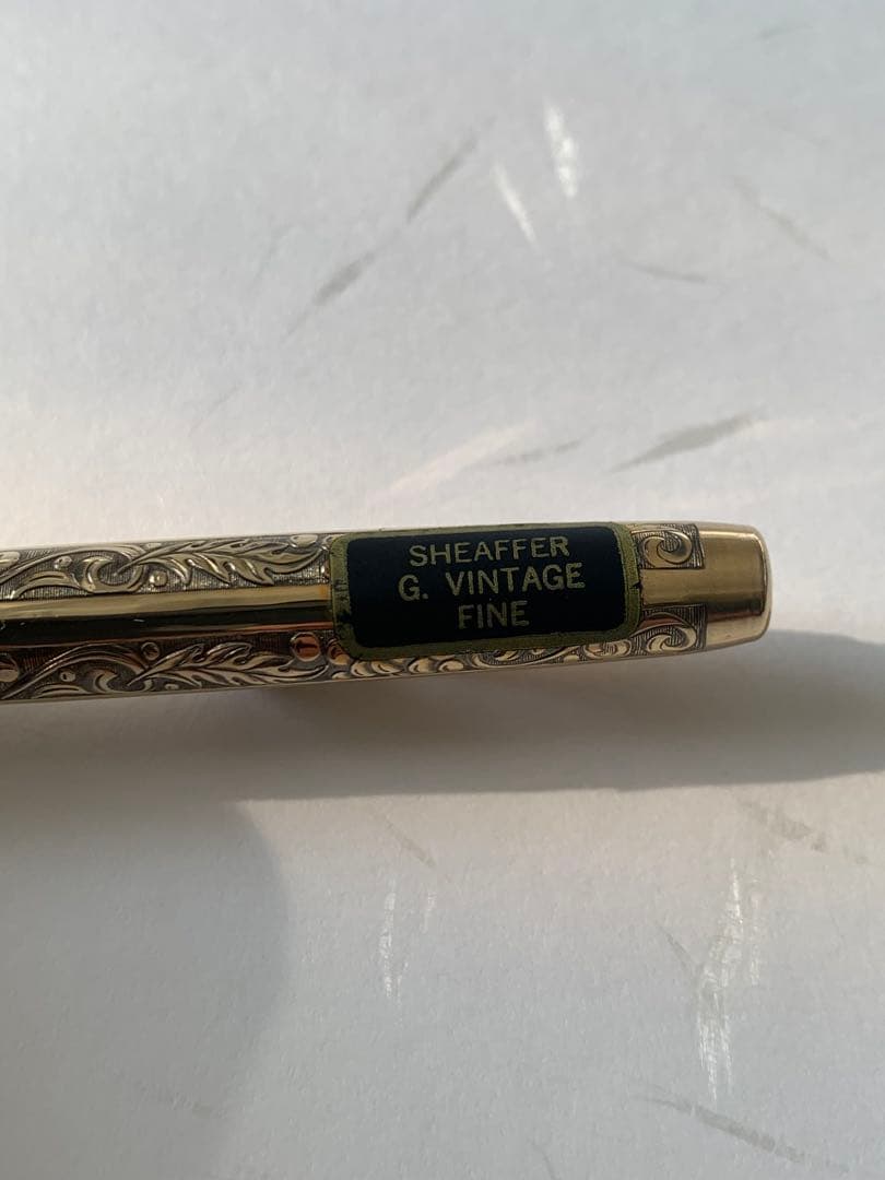 Sheaffer 12K RGP ボールペン ぶどう柄