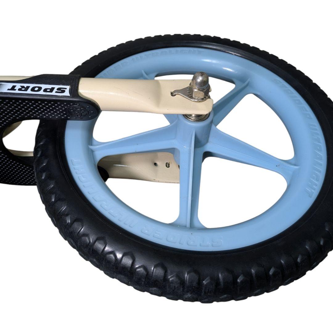 希少色 STRIDER キッズバイク ムラサキスポーツ 限定カラー バック付き