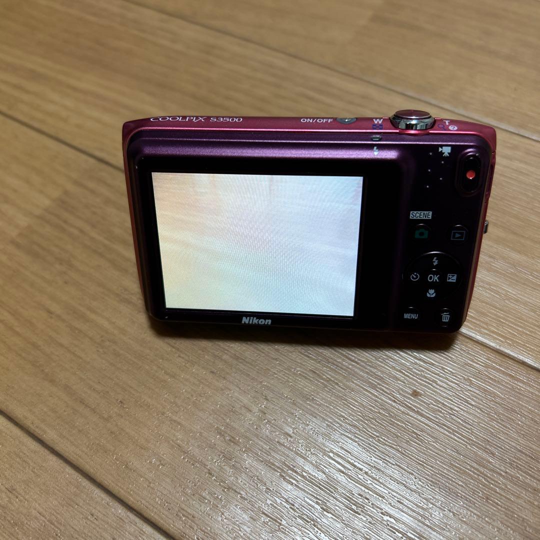 Nikon COOLPIX S3500 ピンク バッテリー付き！