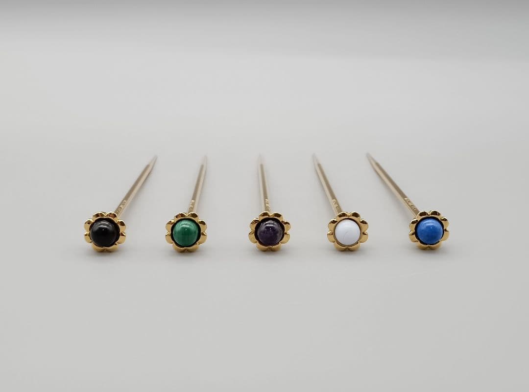 MIKIMOTO ミキモト デザートピック 半貴石 5本セット 未使用品