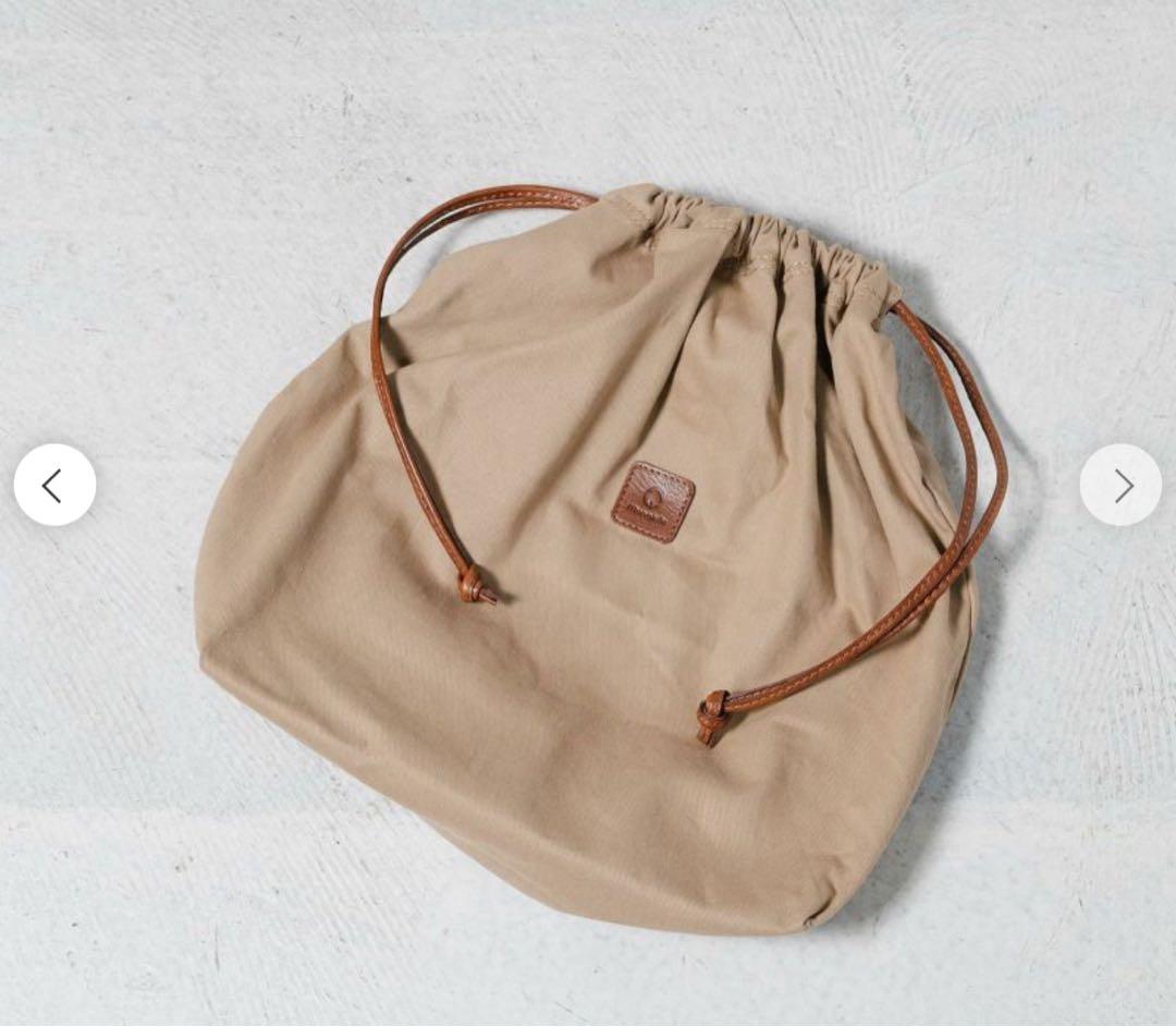 MOONJULE レザーメッシュバッグ