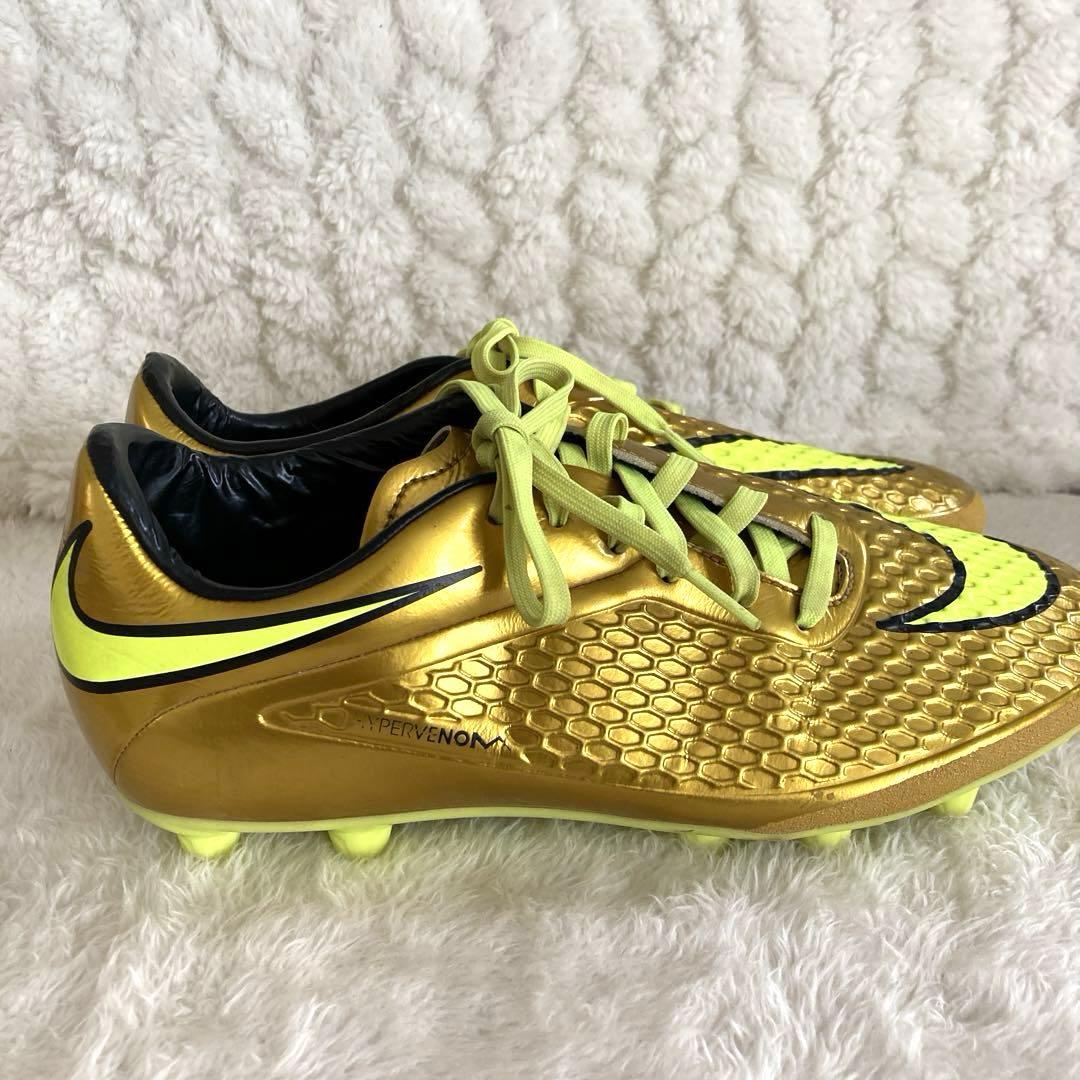 【希少】Nike ナイキ ハイパーヴェノム ネイマール愛用 ゴールドスパイク