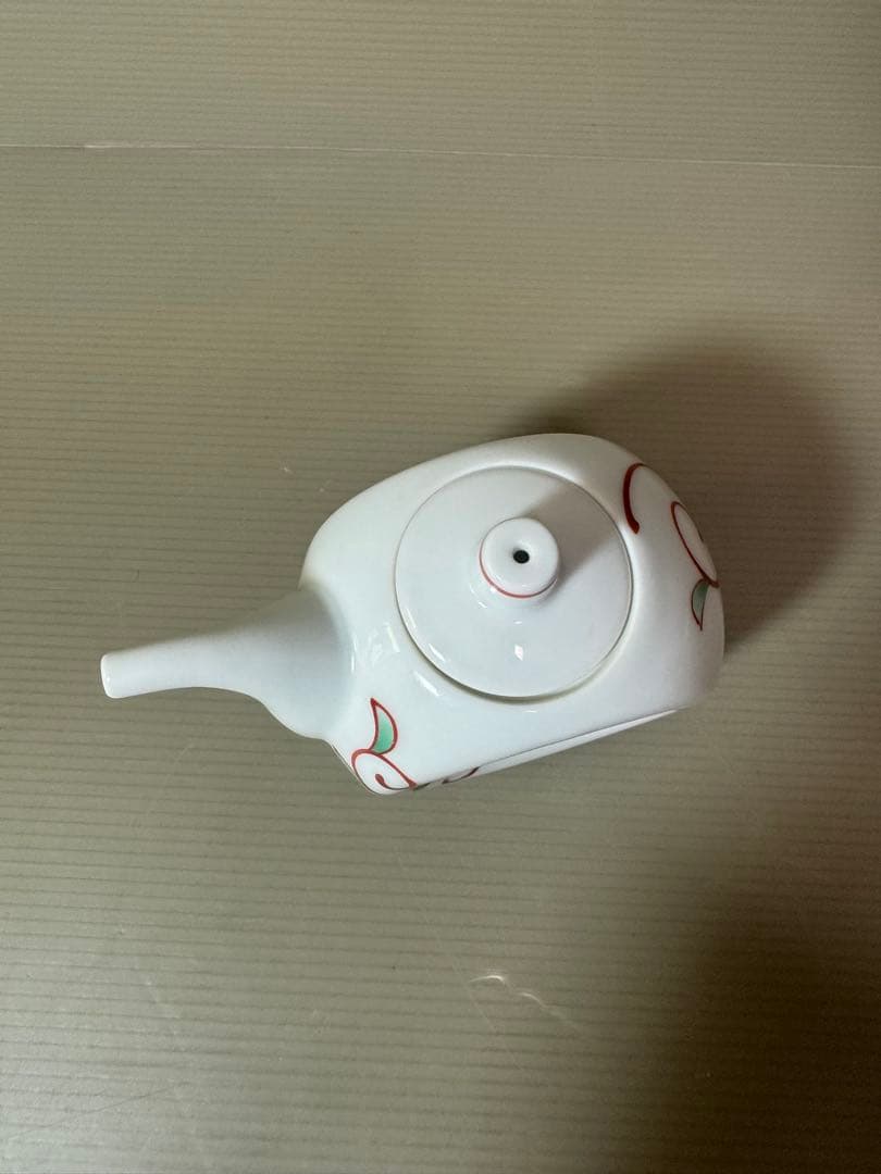 2933 香蘭社 赤繪町工房　醤油差し　未使用