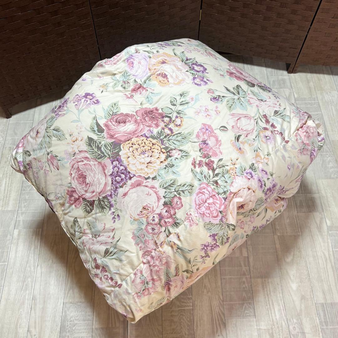 ロマンス小杉　ハンガリーホワイトグースダウン95% シングル　羽毛掛け布団