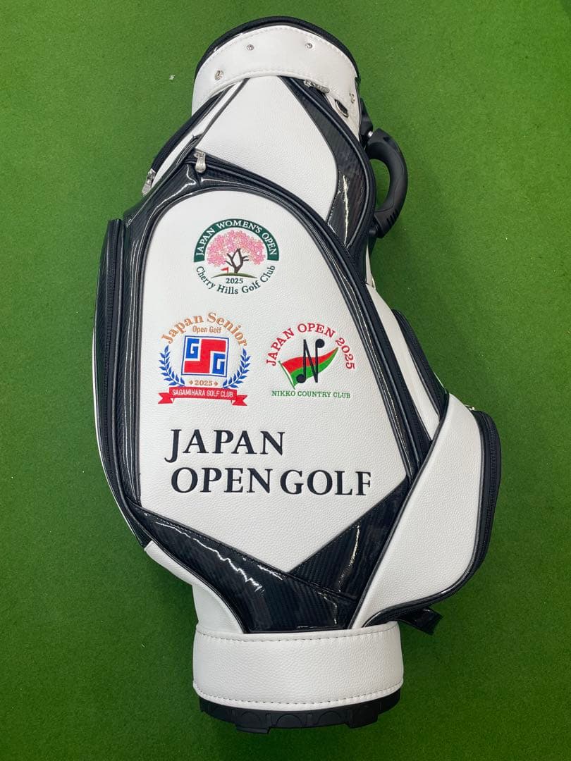 非売品　JAPAN OPEN GOLF 2025 ゴルフバッグ
