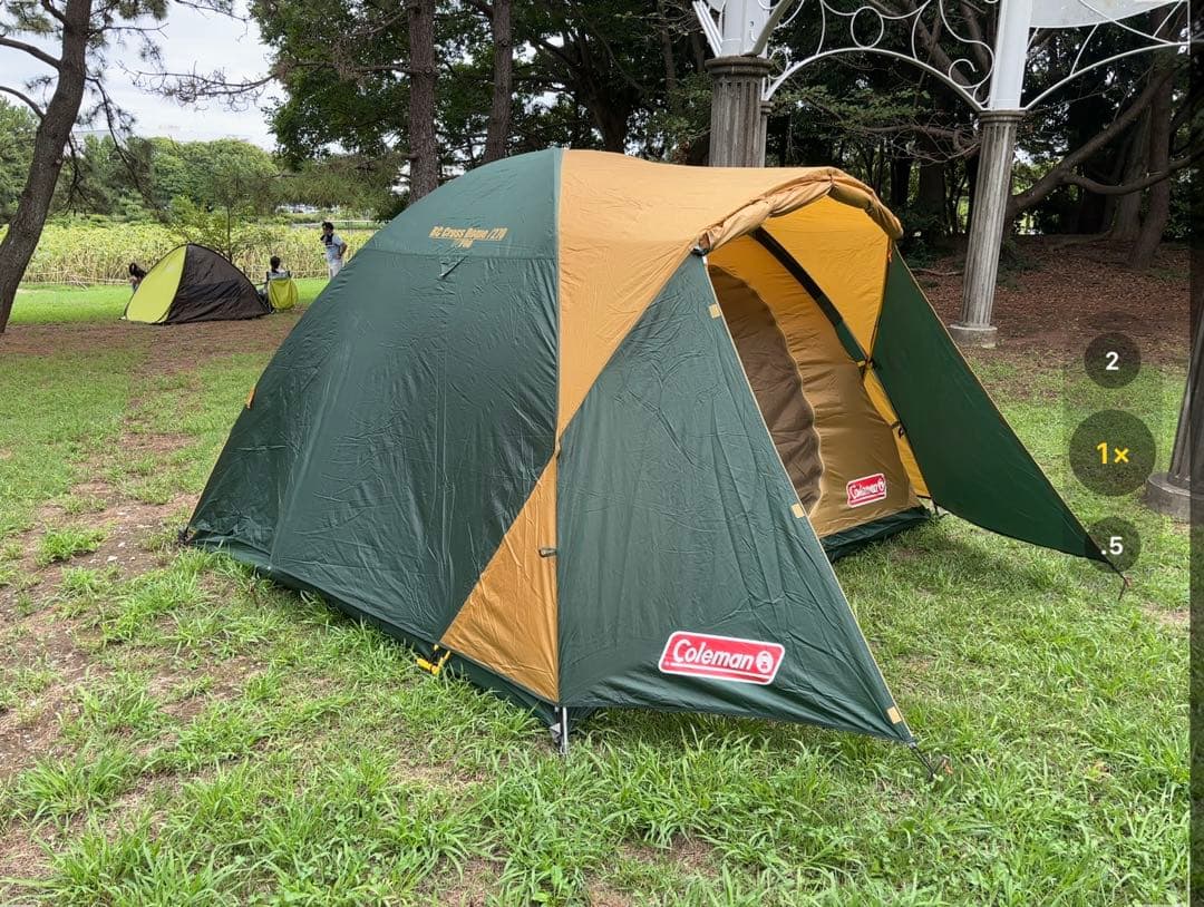 サムメンコ　　Coleman コールマン BC クロスドーム　美品