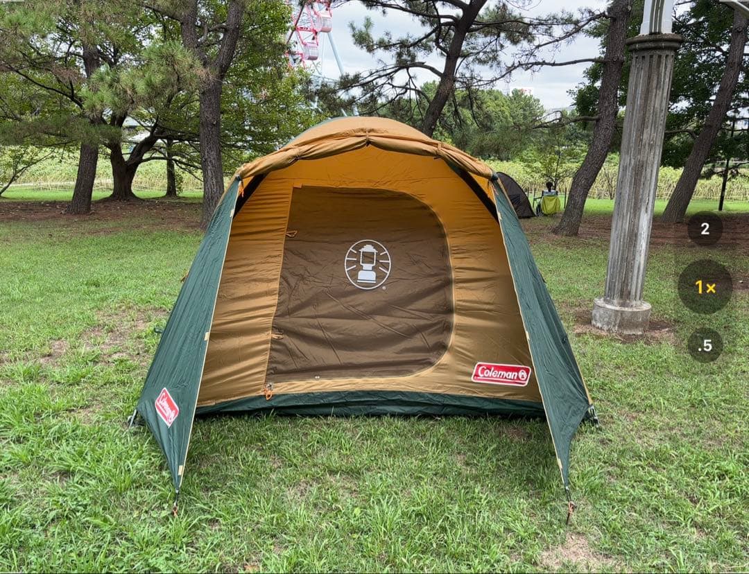 サムメンコ　　Coleman コールマン BC クロスドーム　美品