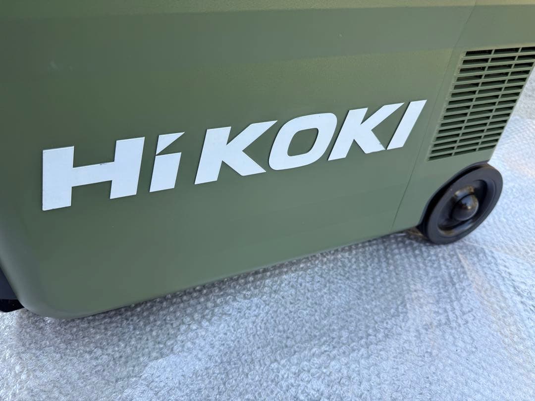 【美品】 HiKOKI 保冷庫 冷蔵庫 UL18DB コードレス 保冷庫 緑
