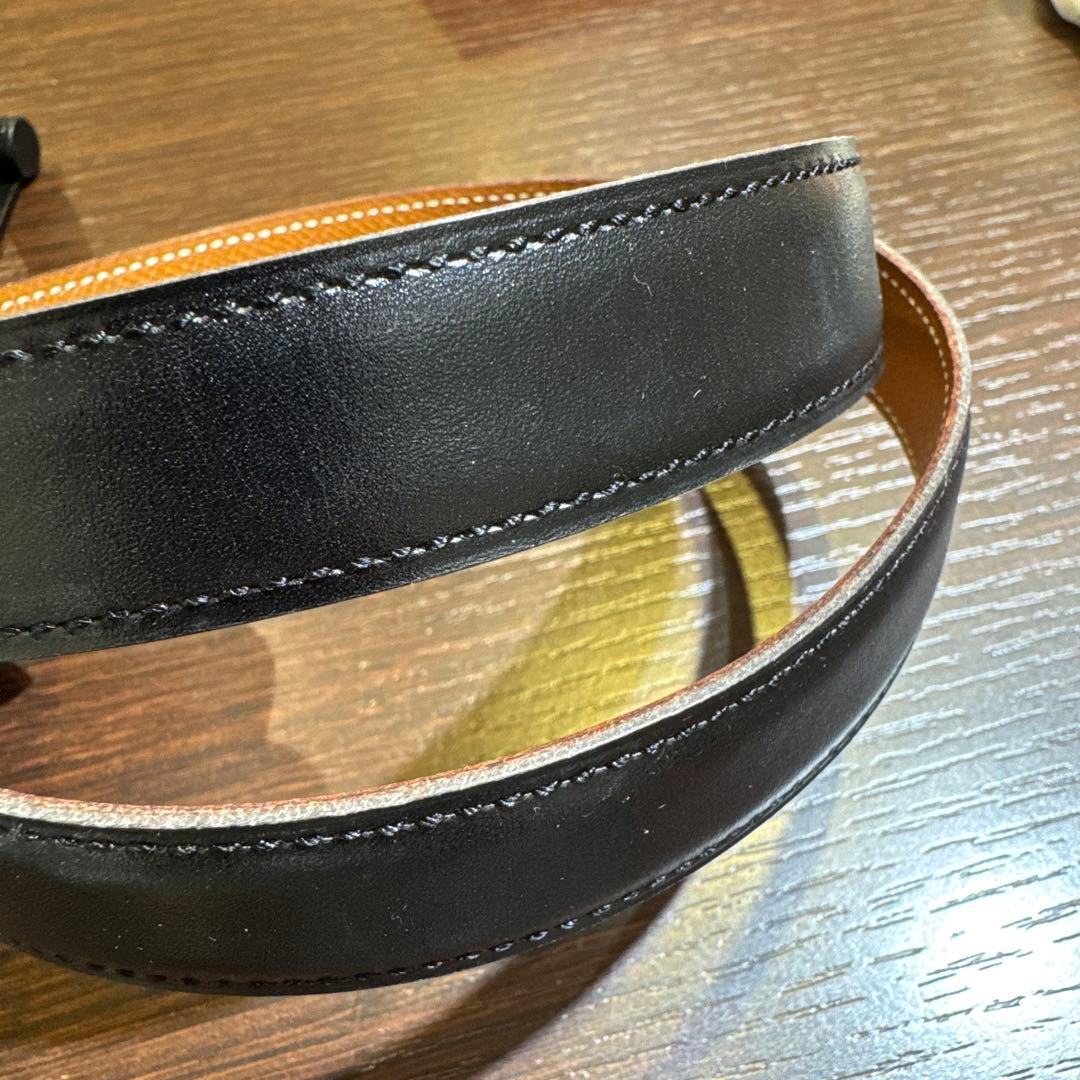 Hermès コンスタンスミニベルト ブラック/ブラウン リバーシブル エルメス