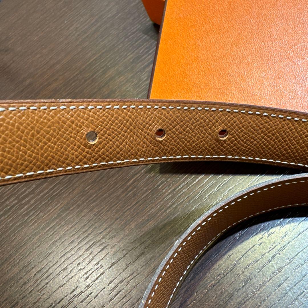 Hermès コンスタンスミニベルト ブラック/ブラウン リバーシブル エルメス