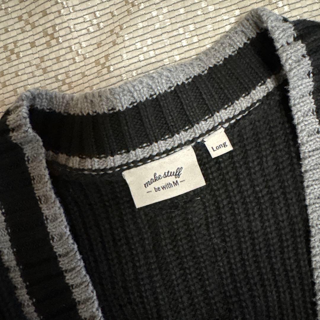 ［be with M］ Misayo キルドキカーディガン　Ｌサイズ　ニコアンド