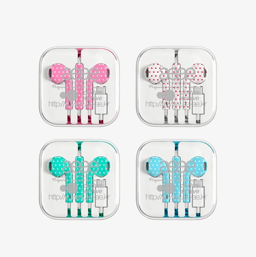 aeae 有線イヤホン ホワイト 韓国