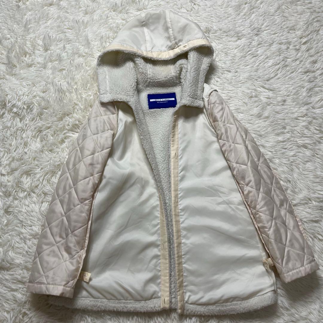 BURBERRY BLUE LABEL 2way モッズコート ライナー付き