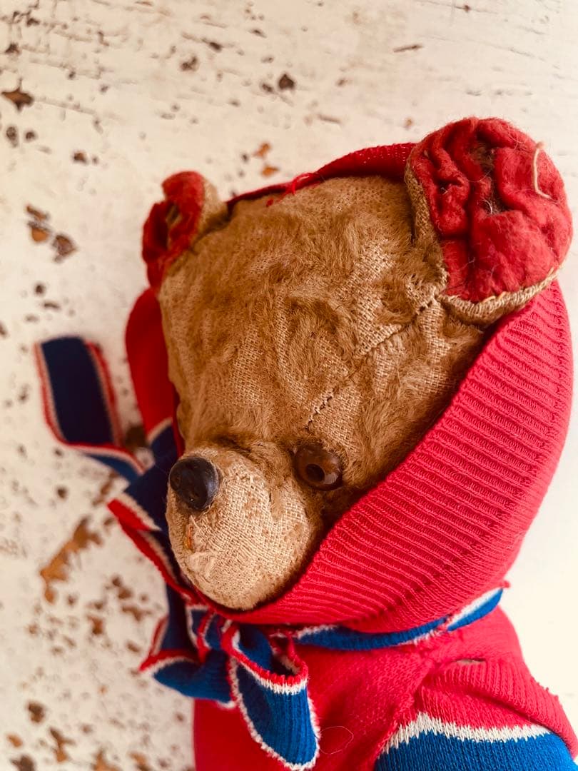 ヴィンテージ ベア　ドール　3体セット　アンティークベア