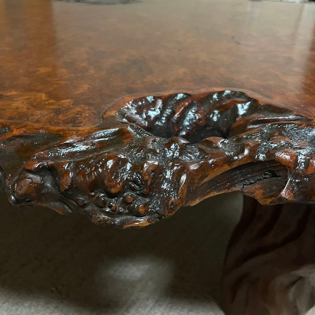 値下げしました！美品！ヴィンテージ和風座卓　花梨の木！