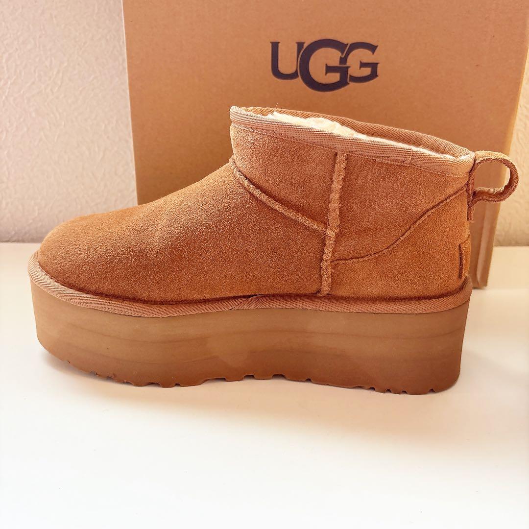 【正規品】UGG クラシック ウルトラ ミニ プラットフォーム　24