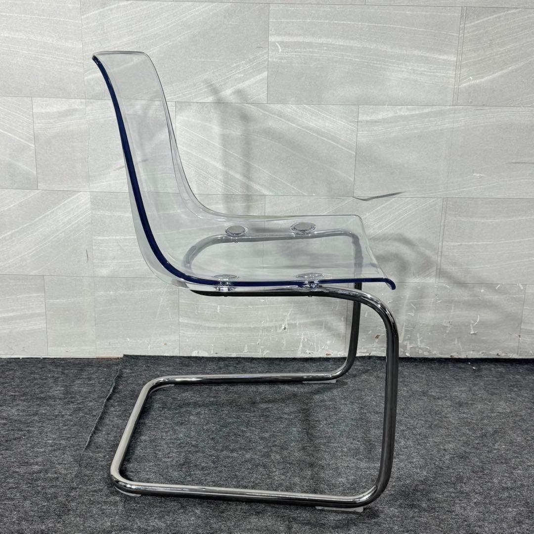 IKEA チェア トービアス 透明 ダイニング クリア TOBIAS d5106