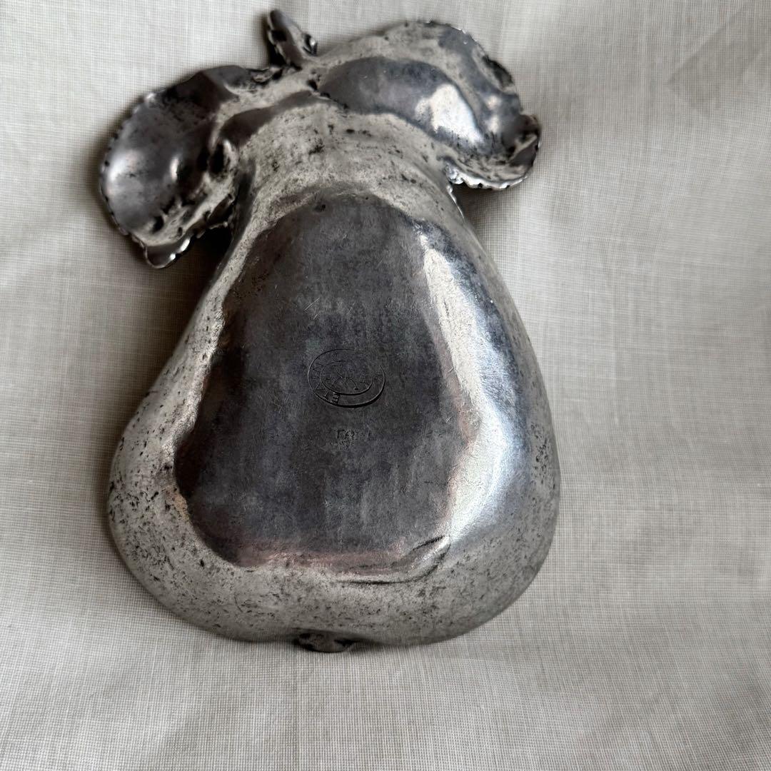 1950s フランス製 ピューター製 梨 ヴィンテージ アクセサリートレイ