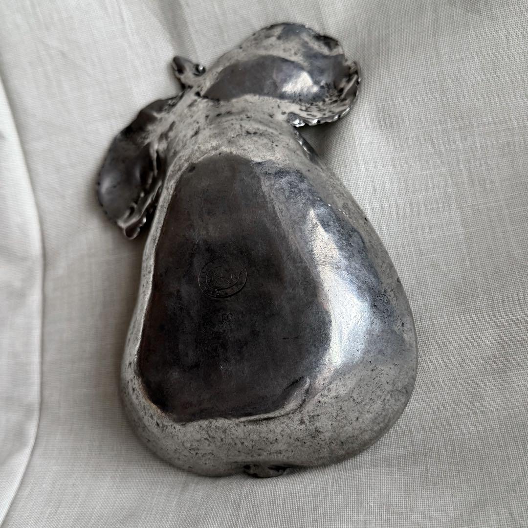 1950s フランス製 ピューター製 梨 ヴィンテージ アクセサリートレイ