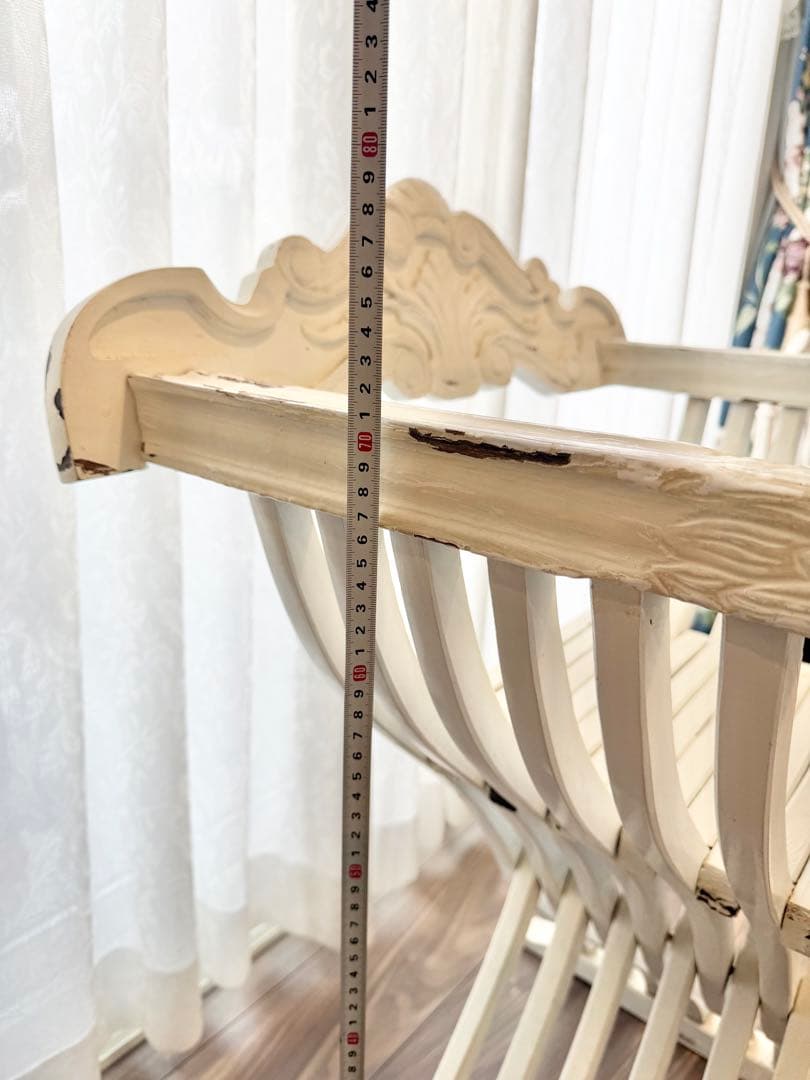 【本日限定】フランス アンティーク サボナローラチェア X脚 折りたたみ椅子