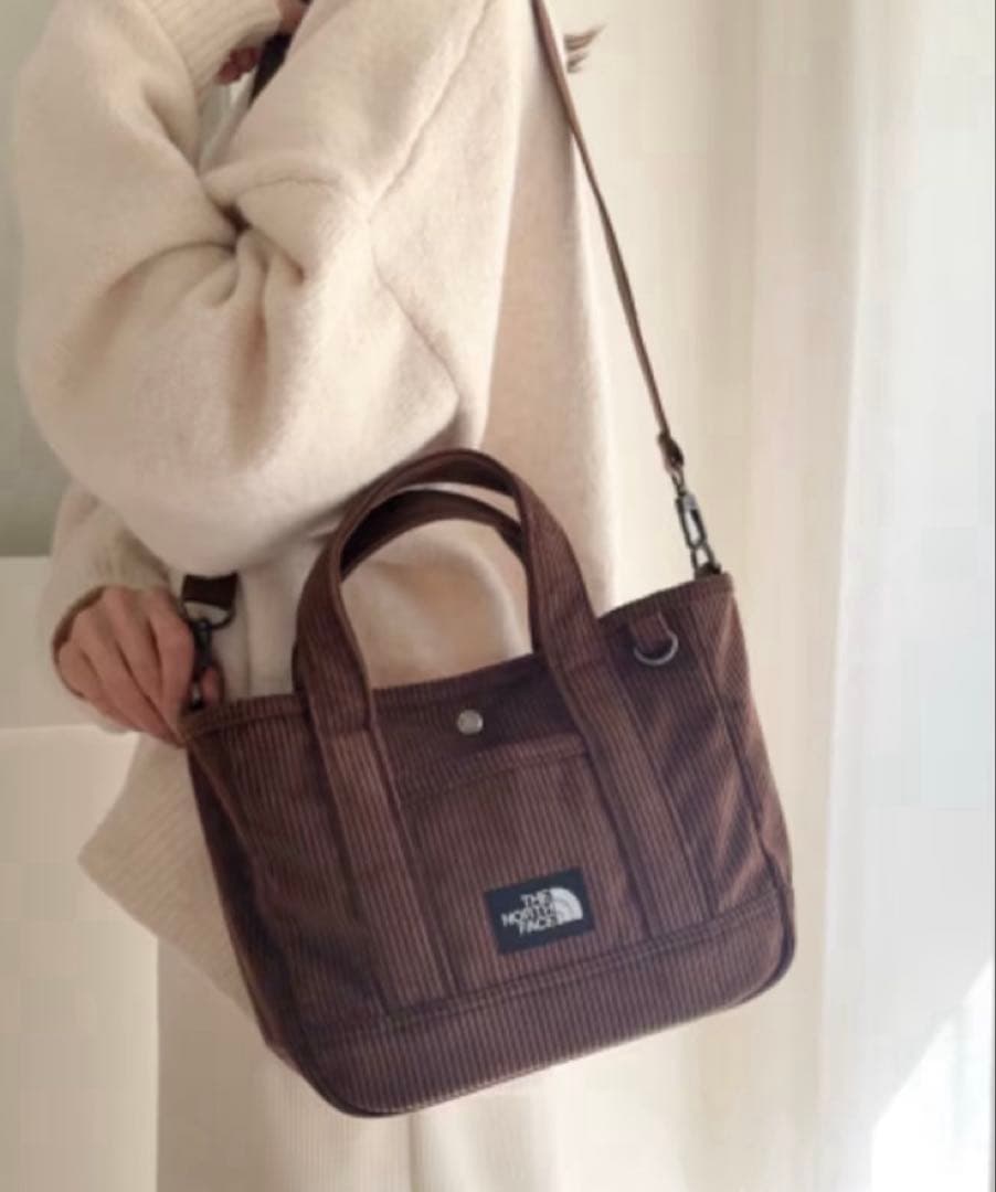 24時間内発送| THE NORTH FACE コーデュロイ ショルダーバッグ