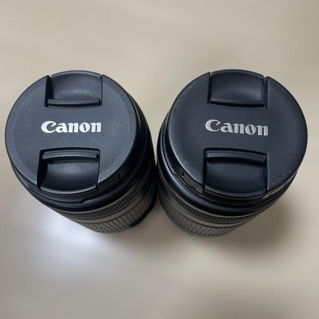 Canon EF-S 55-250mm IS2 ズームレンズ　2本