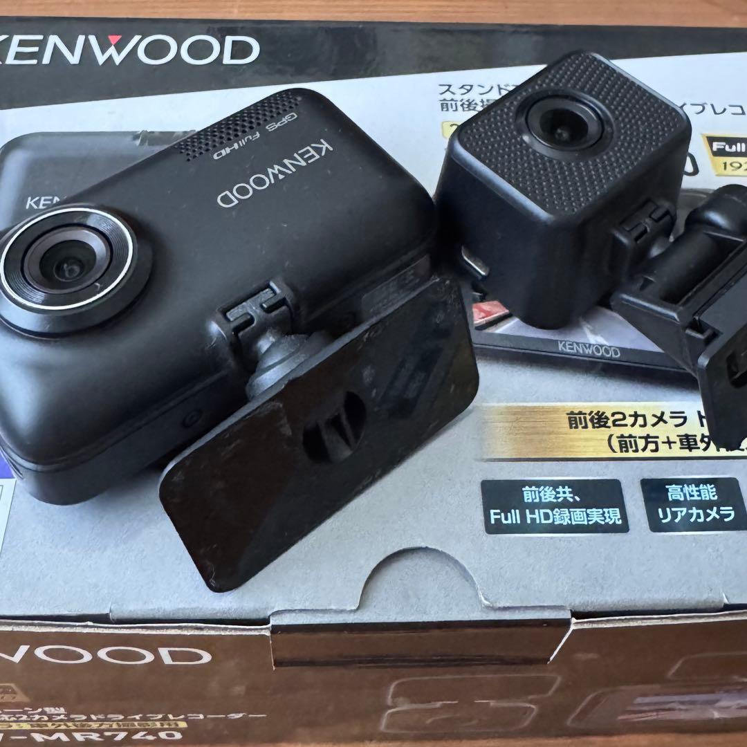 KENWOOD ドラレコDRV-MR740 & ケーブル CA-DR350セット