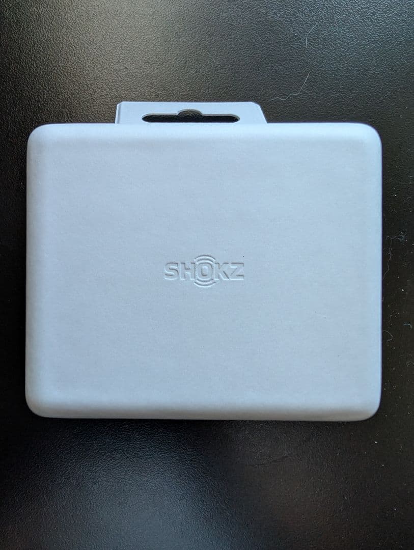 ゴ*マ様 SHOKZ ワイヤレスイヤホン ブラック