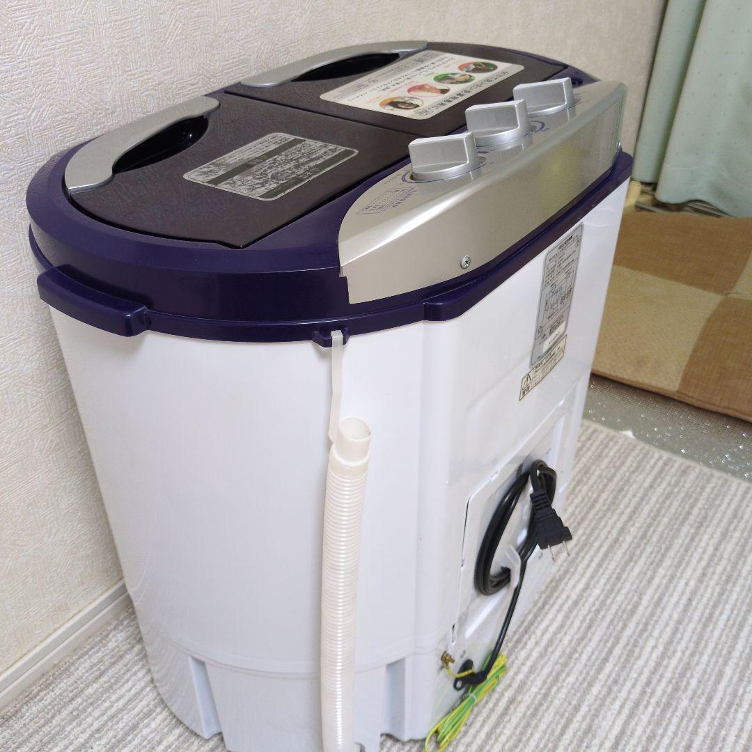 二槽式小型洗濯機 マイセカンドランドリーハイパー 2021年製 TOM-05h★