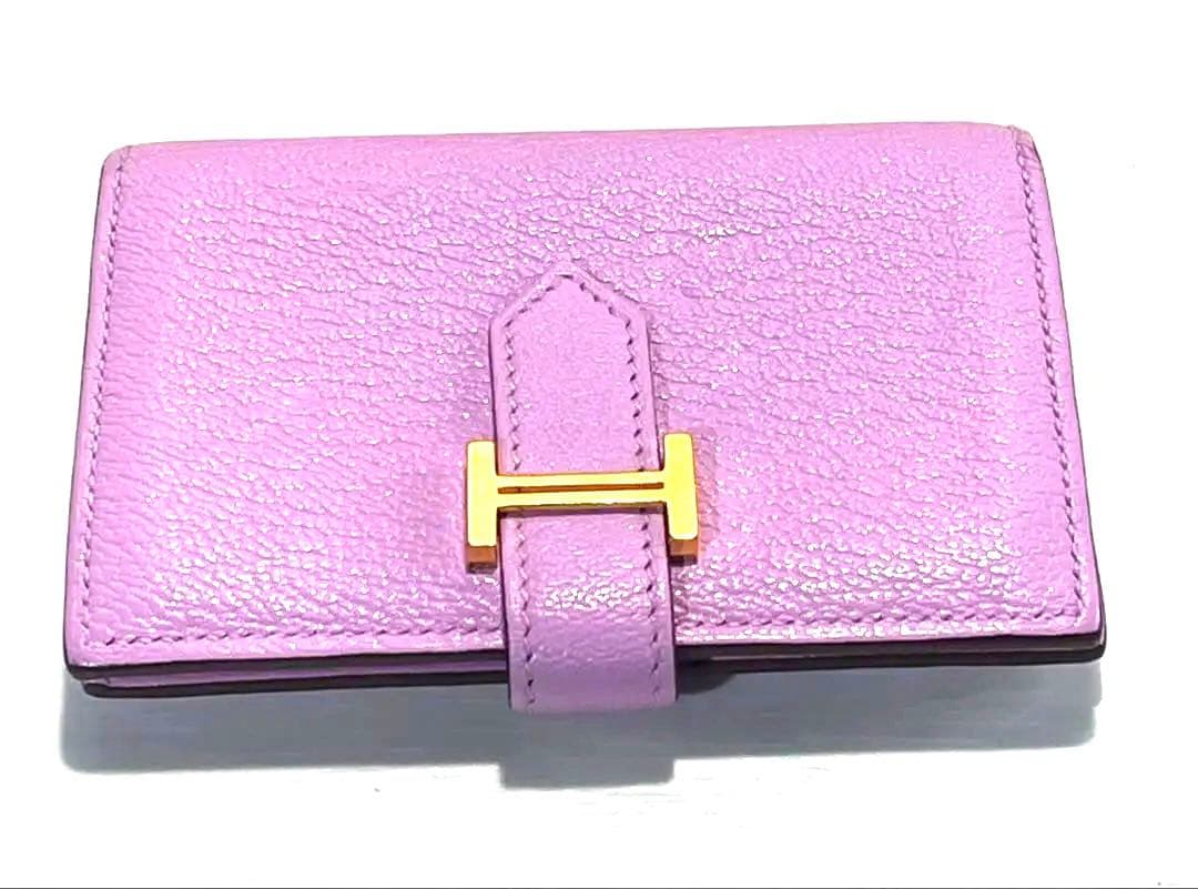 HERMES D刻印 べアンミニ カードケース 名刺入れ