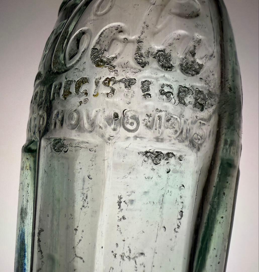 B20 1920's コカコーラ コンツァーボトル ライトグリーン 瓶