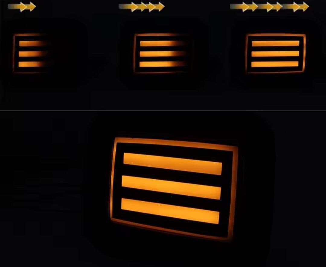 専用【送料無料】ハマーH2　シーケンシャルスモーク　 ウインカー+サイドマーカー