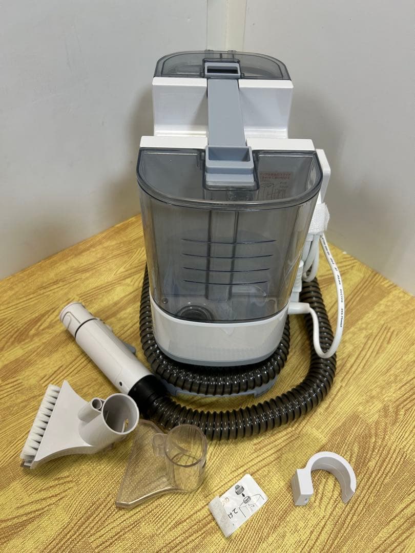 【美品】アイリスオーヤマ リンサークリーナー RNS-P10-W ／一度使用のみ