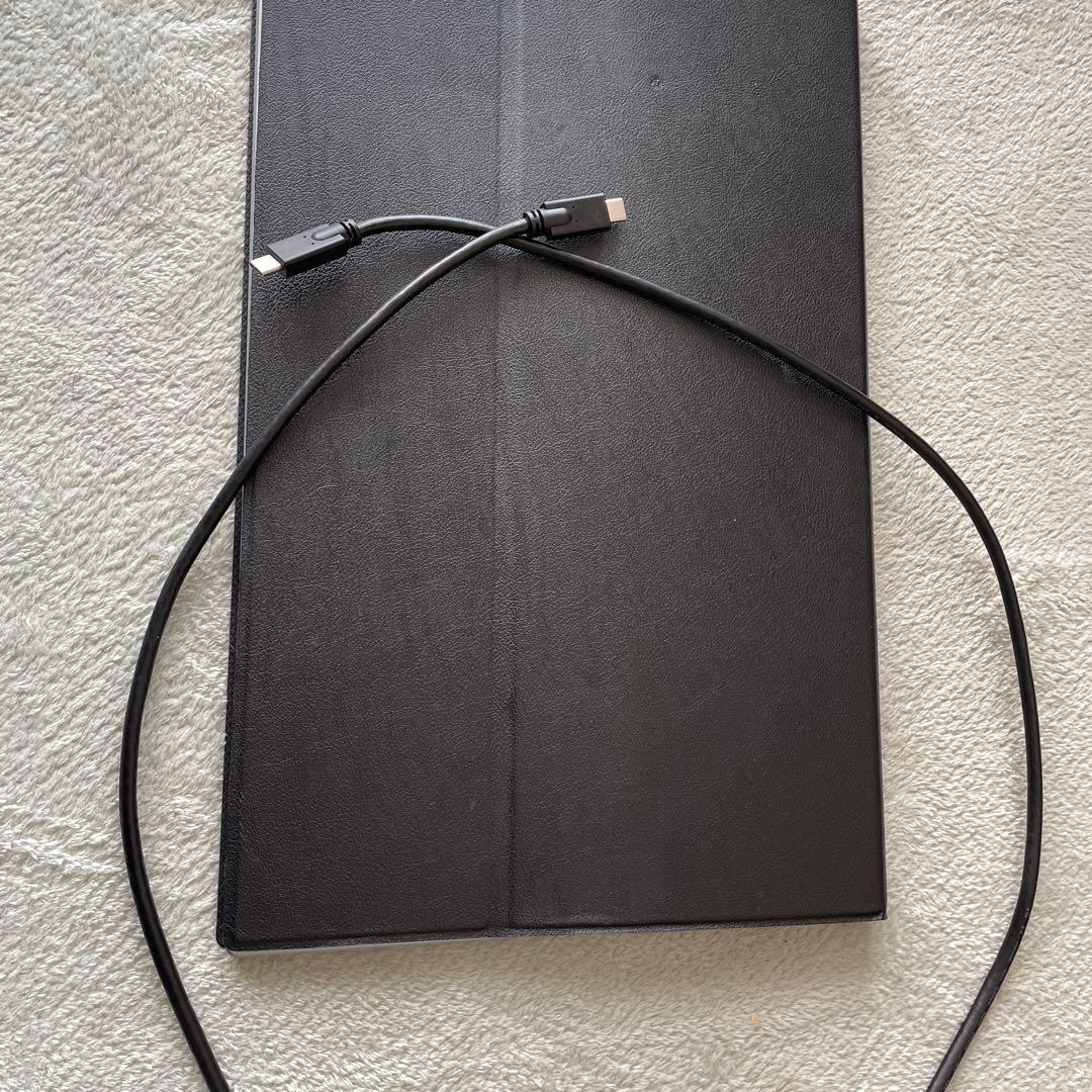 ポータブルモニター USB-C ミニHDMI　接続