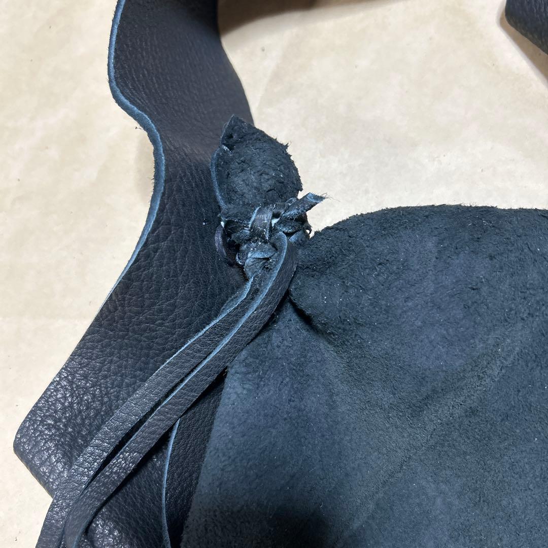 ガブリエール様　バッグ　黒スエード