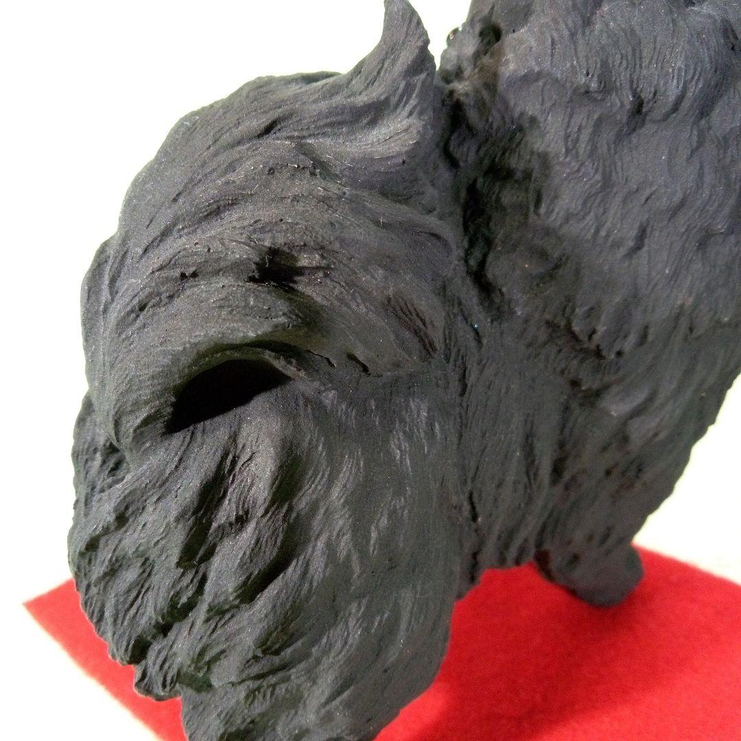 ポメラニアン　黒　ブラック　ブラックポメラニアン　レア　フィギュア