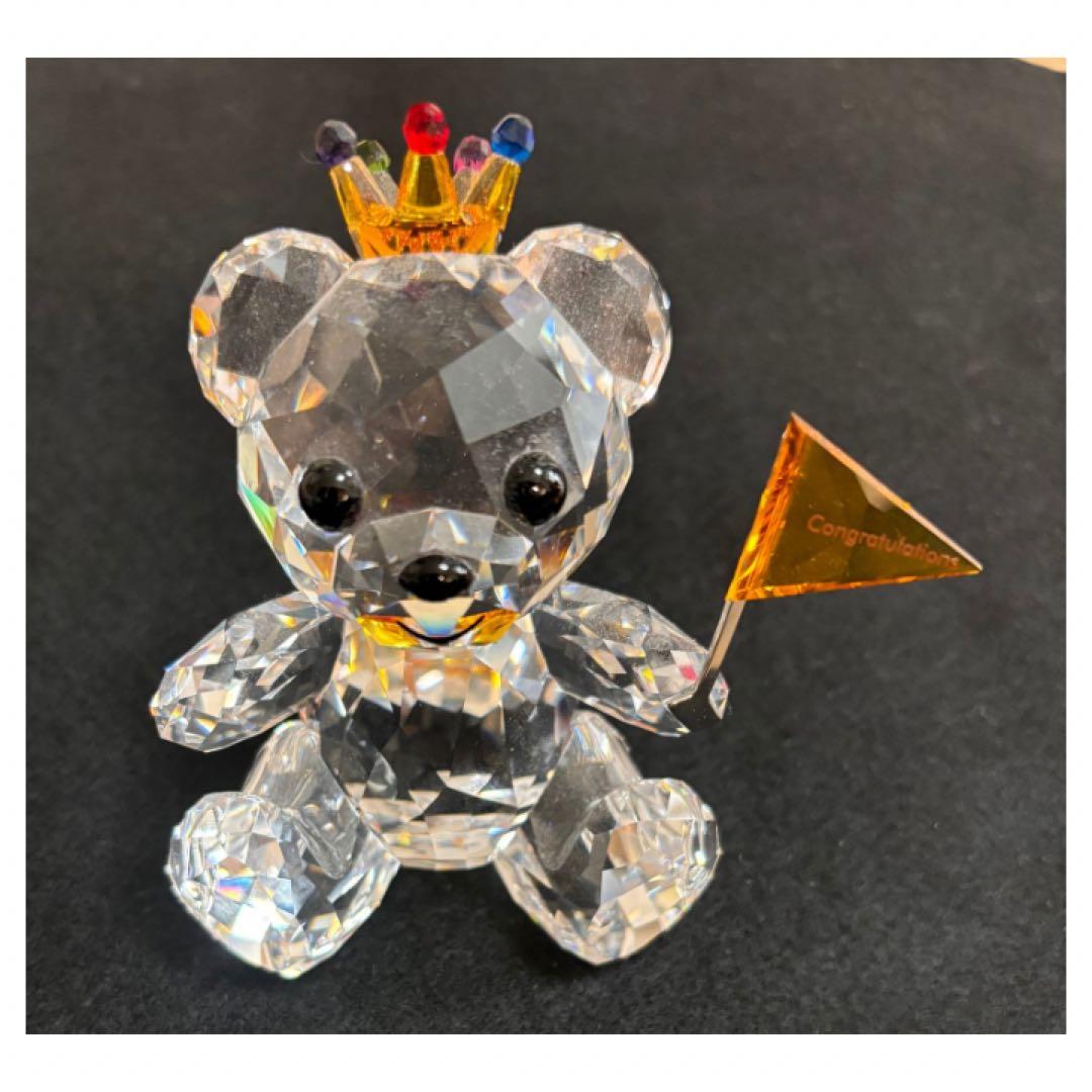 SWAROVSKI スワロフスキー　ベア　クリスタルフィギュア