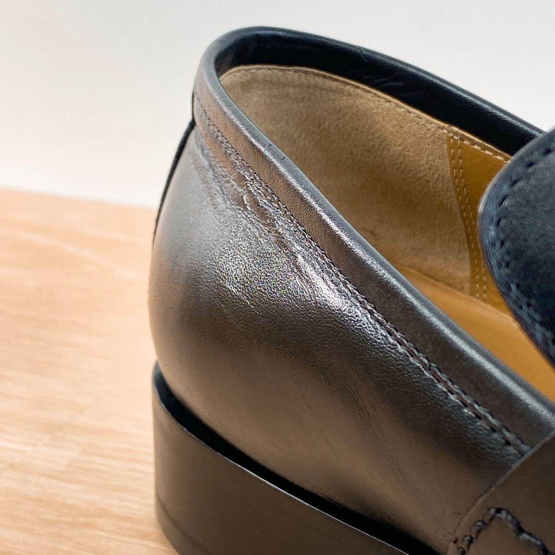 ルイヴィトン ビジネスシューズ 革靴 ビットローファー ブラック 黒 26.5㎝