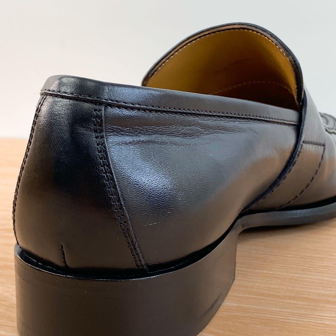 ルイヴィトン ビジネスシューズ 革靴 ビットローファー ブラック 黒 26.5㎝