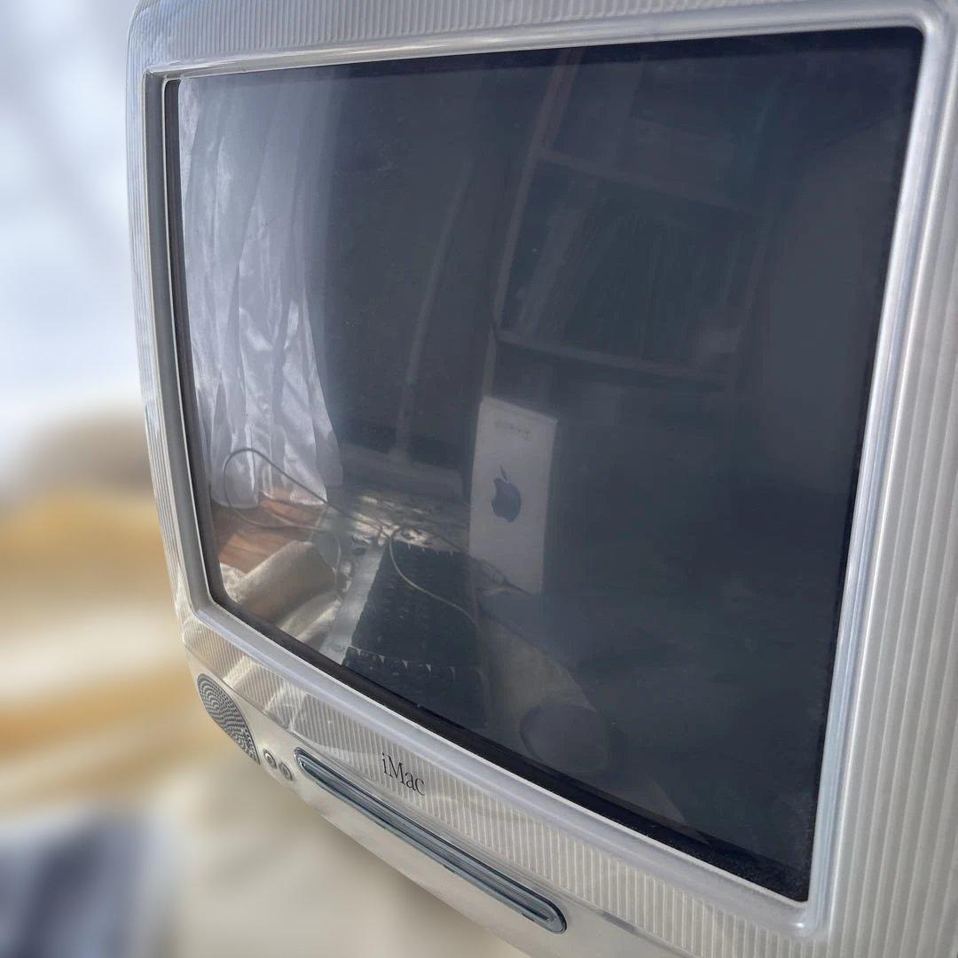 ☆レトロジャンク品☆初代iMacパソコンAirMacベースステーションセット