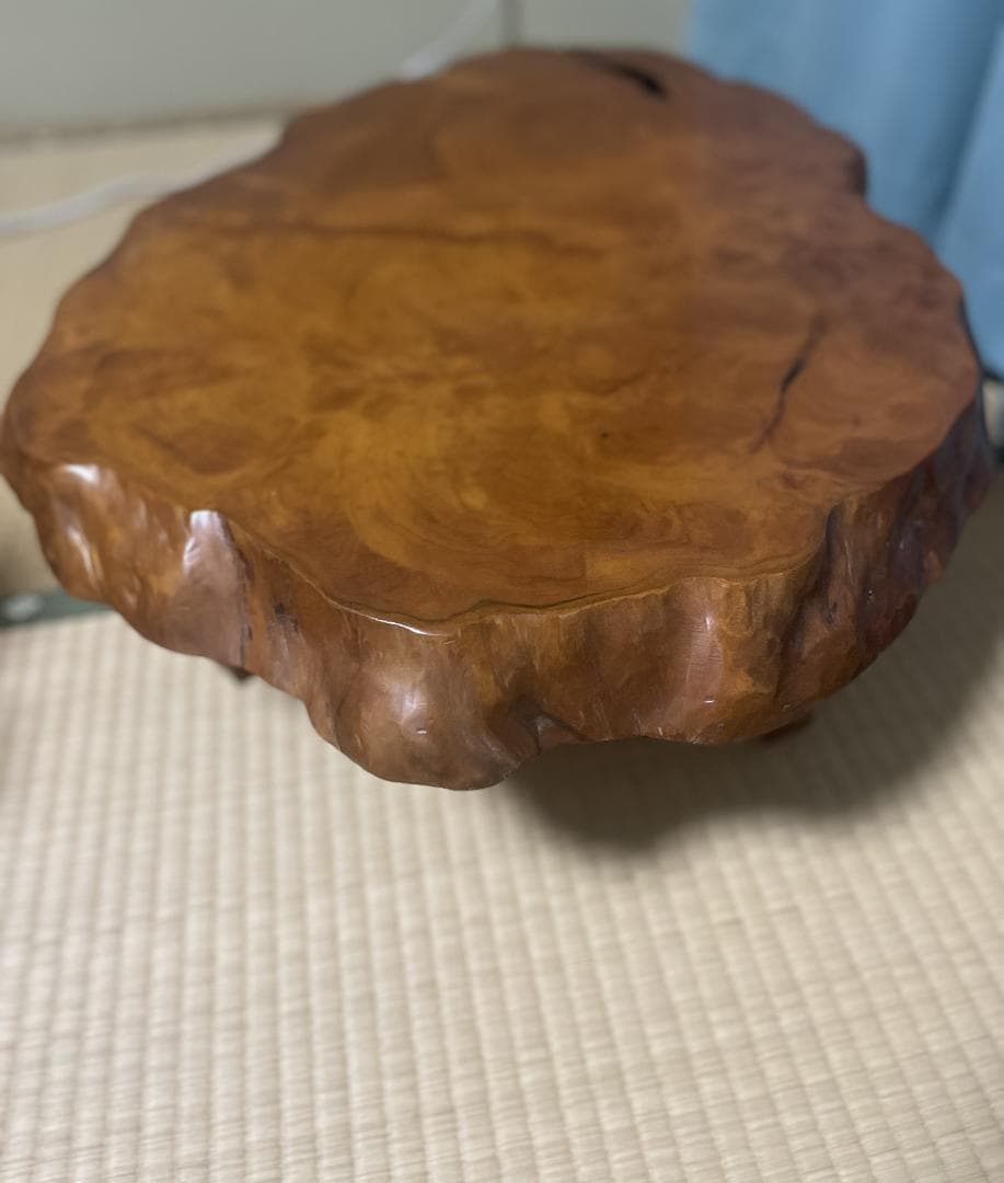 座卓 一枚板 花台