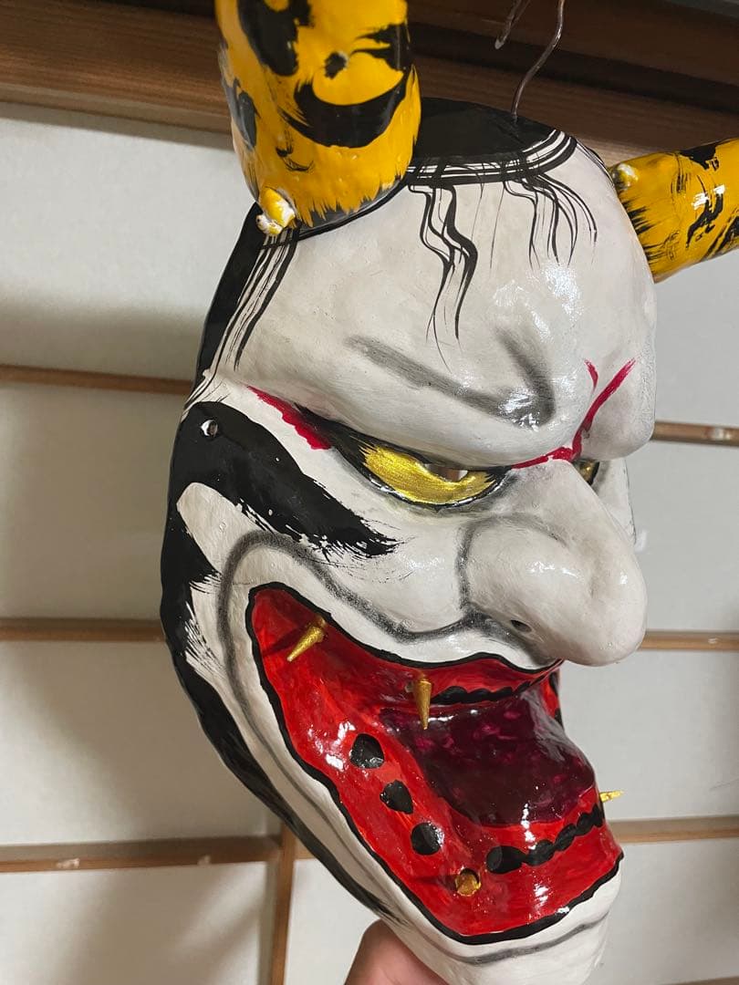 石見神楽　神楽面No.55
