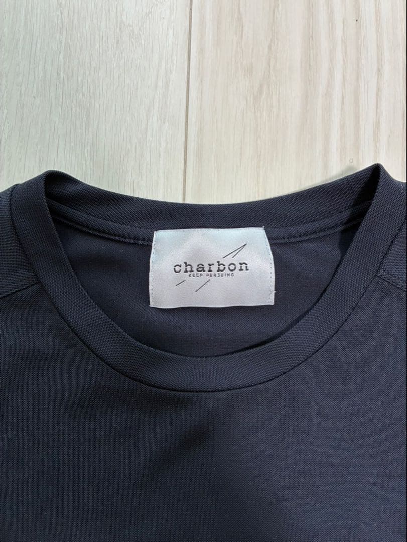 ウォーキング・ランニングウェア charbon DRY SMOOTH NO SLEEVE T-SHIRTS