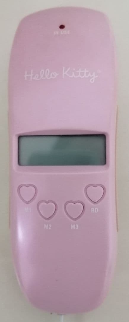 ハローキティフラッシュテレフォン固定電話箱なし　レトロ　レア