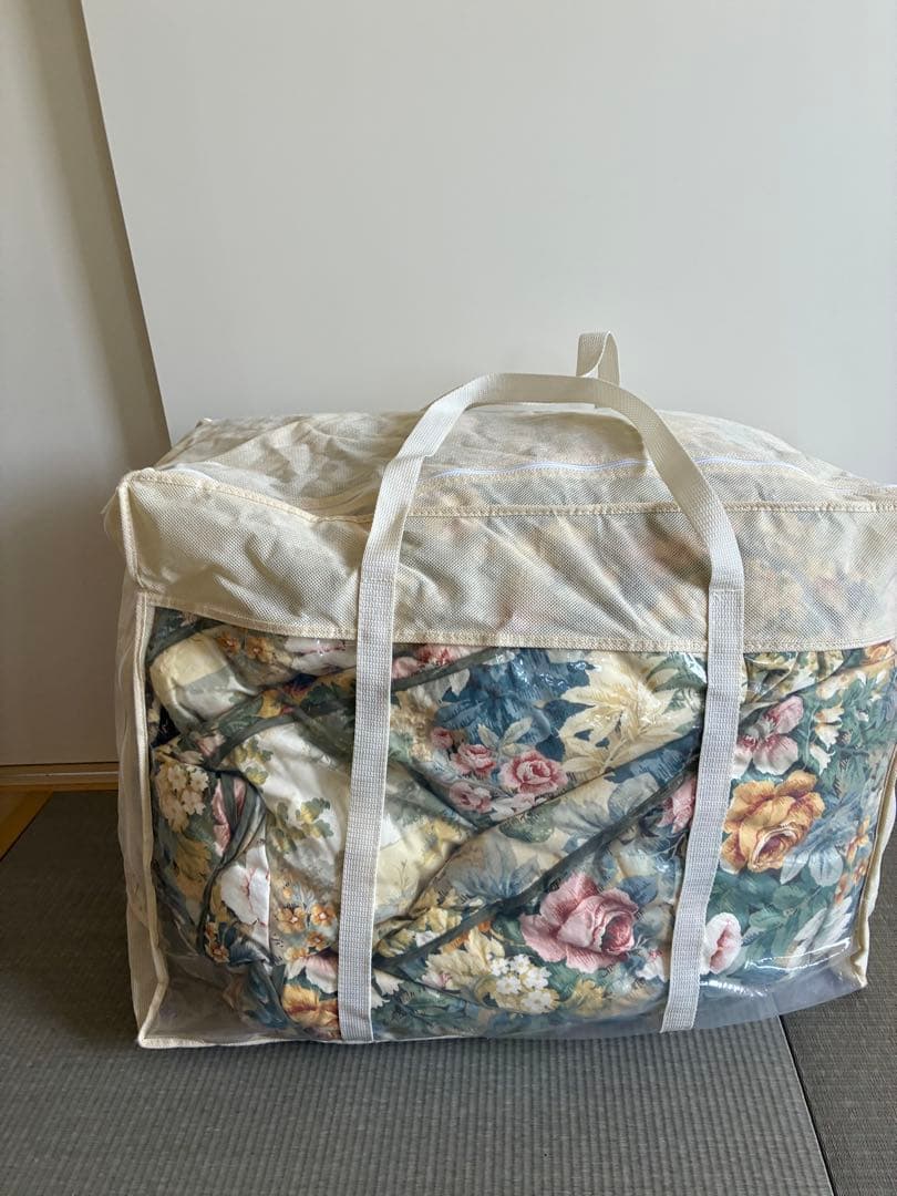 西川 デュエット羽毛掛けふとん　ホワイトマザーグース