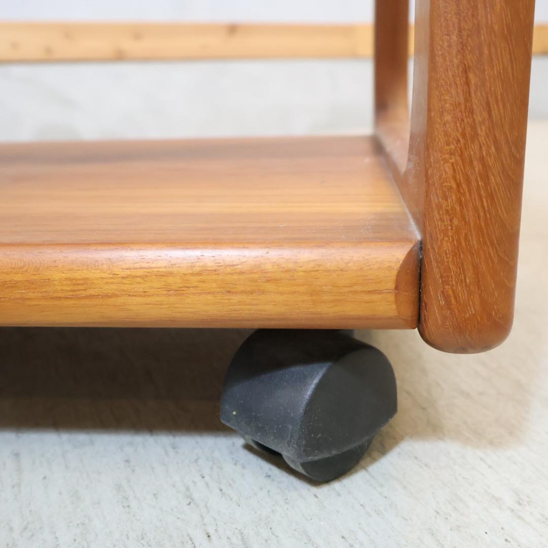 サリンモブラー ドロワーワゴン チーク材 サイドテーブル ヴィンテージ 北欧家具