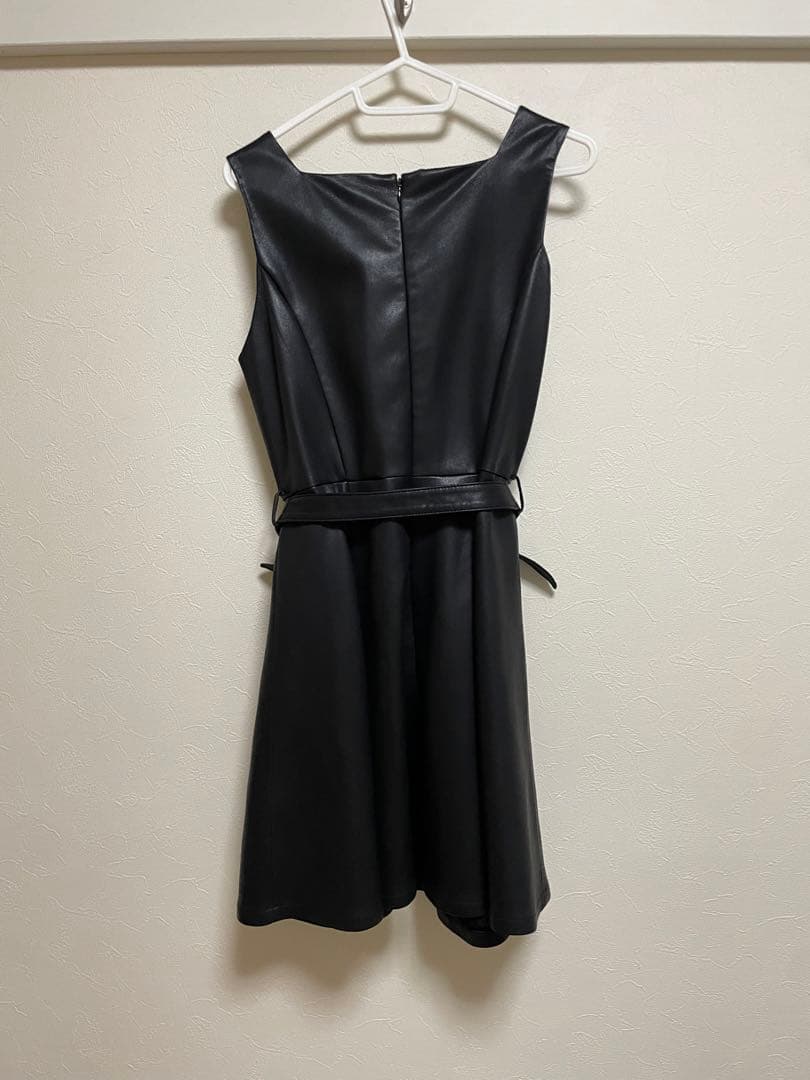 moi-meme-moitie 合皮ワンピース