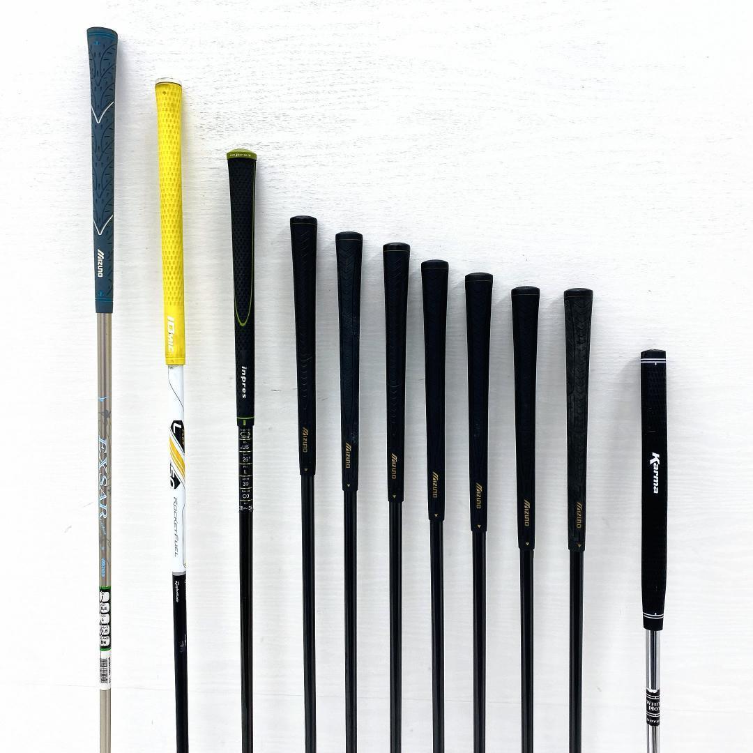 【バッグ無】 ミズノ テーラーメイド レディース ゴルフ クラブ 初心者 セット