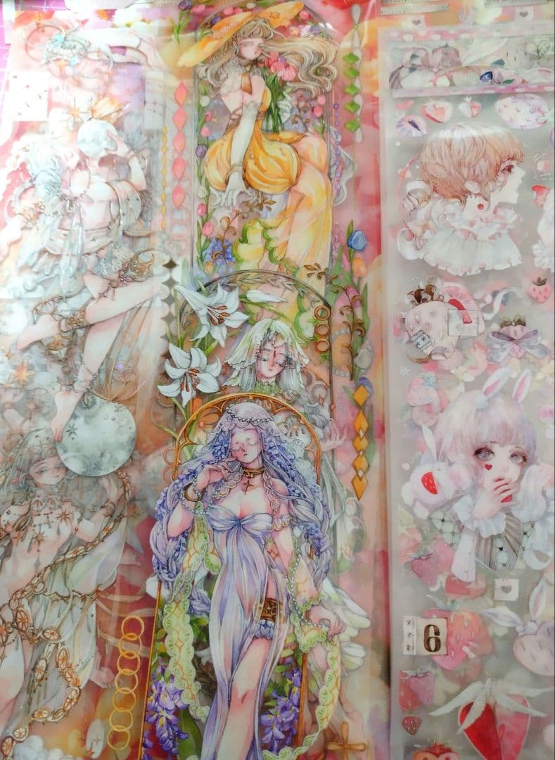 海外マステ おすそ分け 人物 動物 装飾 お花 コラージュ 素材 大量 切り売り